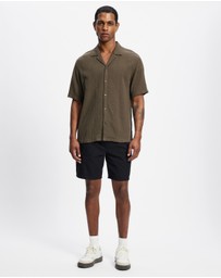 Staple Superior - Outrider Linen Blend Shorts