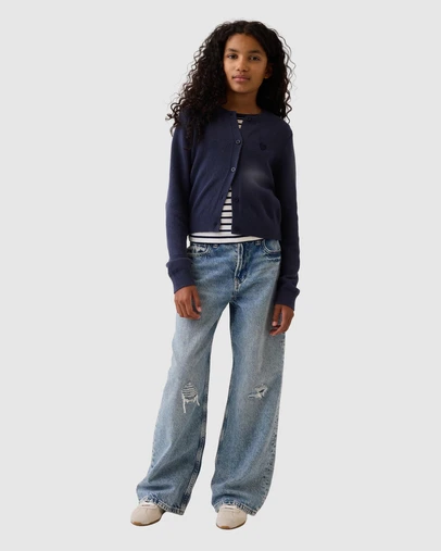 GAP - CashSoft Relaxed Cardigan - Kids-Teens