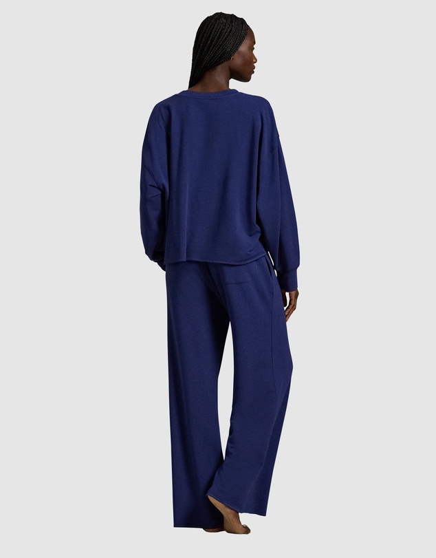 Polo Ralph Lauren - Club Terry Long Sleeve Cotton Jersey Pyjama Set