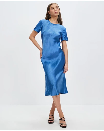 Third Form - Crush Bias Tee Midi Dress