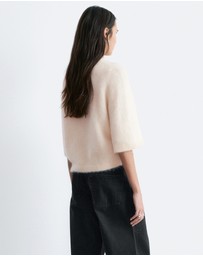 & Other Stories - Mohair-Blend Knitted T-Shirt