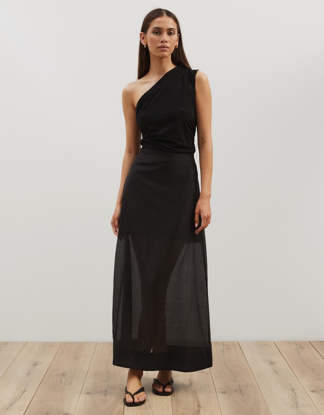 Atmos&Here - Lola Organza Sheer Maxi Skirt