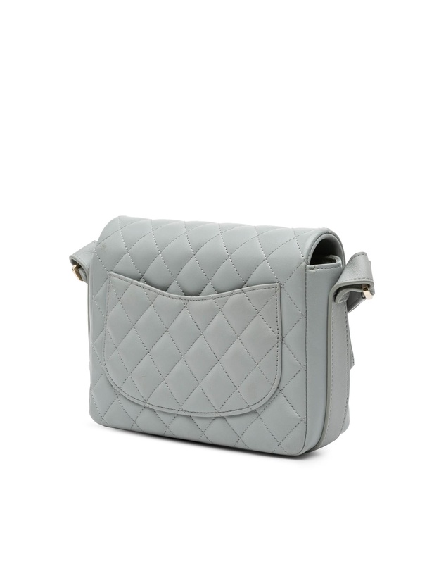 Pre-Loved by Azura Reborn - Pre-Loved chanel Pre-owned Mini Flap Bag Lambskin Quilted