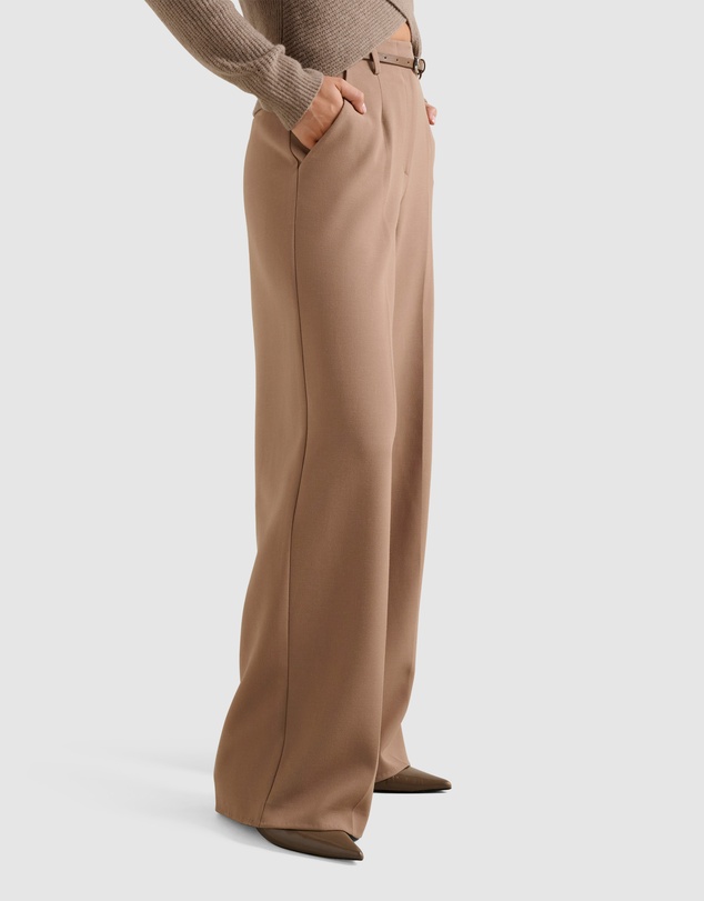 Forever New - Chantelle Belted Wide Leg Pants