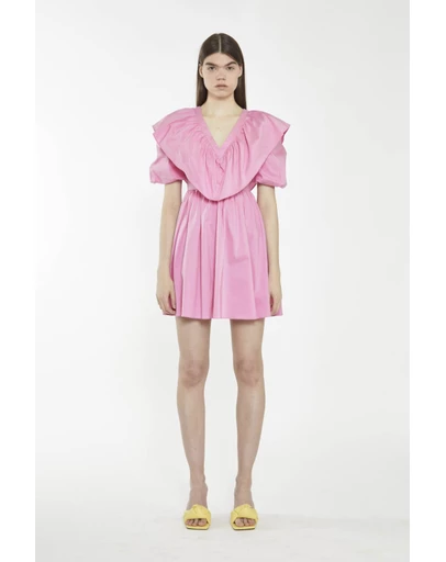 Glamorous - Ruffle Collar Mini Dress