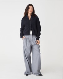 Forcast - Petra Rib Knit Cardigan