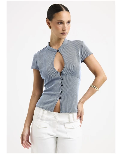 Insight - Angelique Keyhole Top