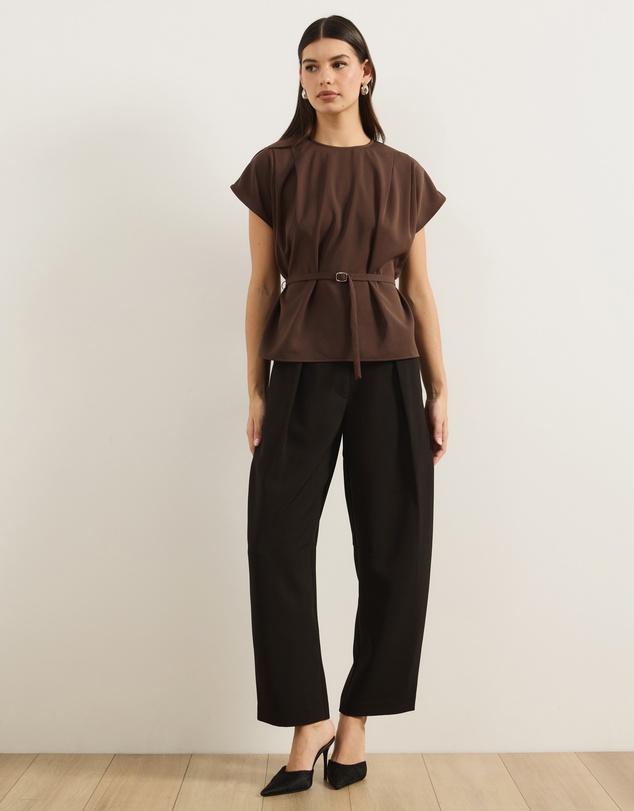 Atmos&Here - Freya Tailored Top With Belt