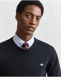 Gant - Classic Cotton Crew Neck Sweater