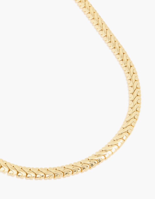 Lovisa - Waterproof Gold Plated Stainless Steel Interlock Chain Necklace
