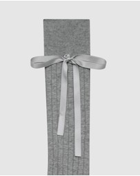 High Heel Jungle - Prima Cotton With Satin Ribbon Socks