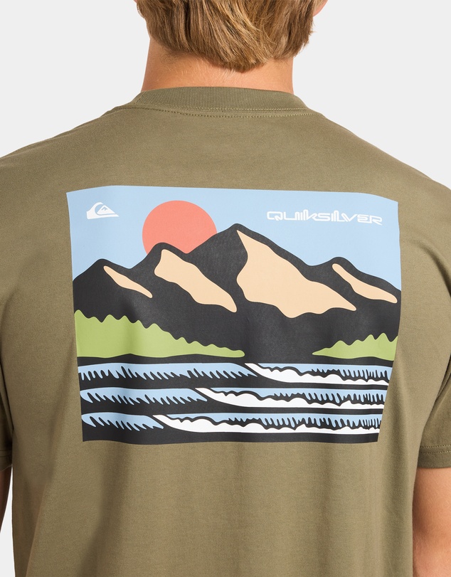 Quiksilver - Mens Hidden Peak T-Shirt