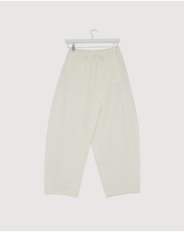 Revibe - Repaired Assembly Label Loxley Cotton Blend Pants - AU 10
