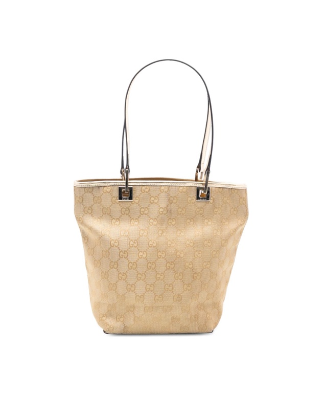 Gucci - Pre-Loved GG Canvas Tote