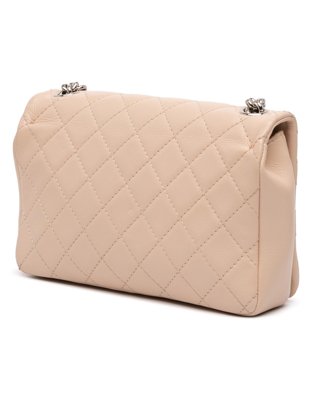 Pre-Loved by Azura Reborn - Pre-Loved Quilted Calfskin Chain Embossed Flap