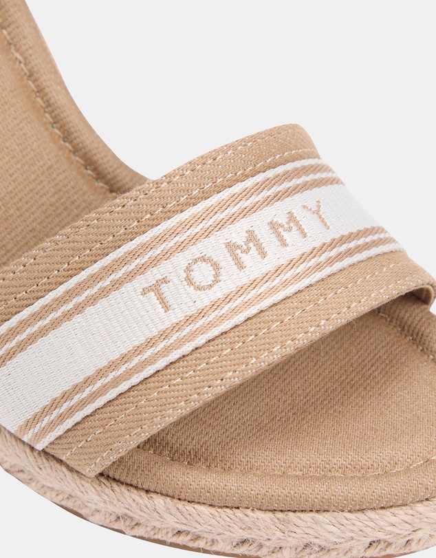 Tommy Hilfiger - High Wedge Webbing Espadrilles - Women's