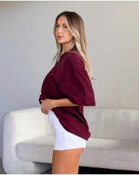 Dazie - The Classic Cotton Oversized Tee