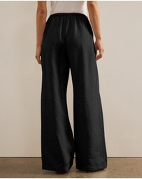 AERE - Marleigh Linen Relaxed Pants