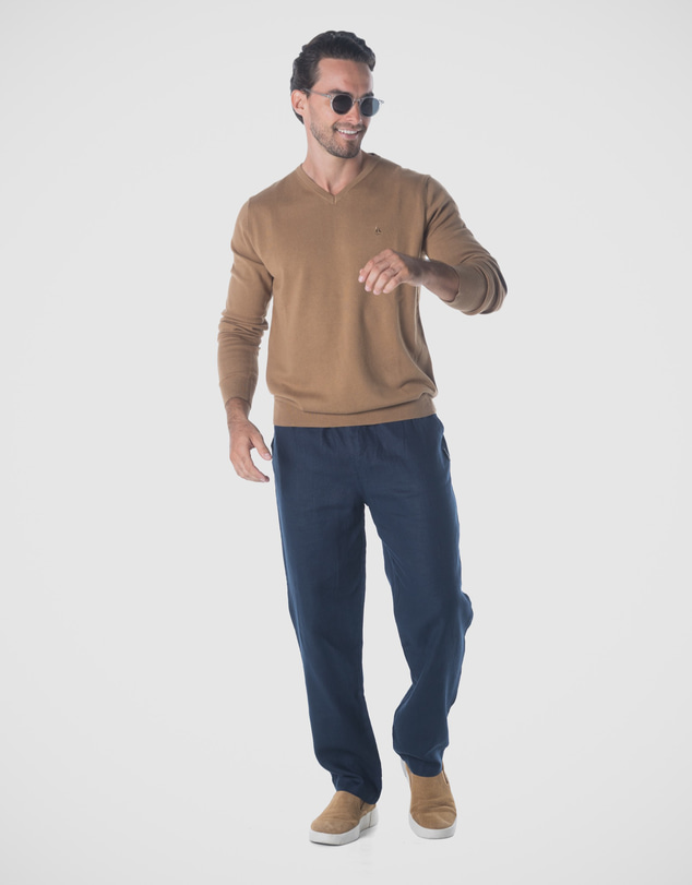 Coast Clothing - Coast Linen Pant - Navy