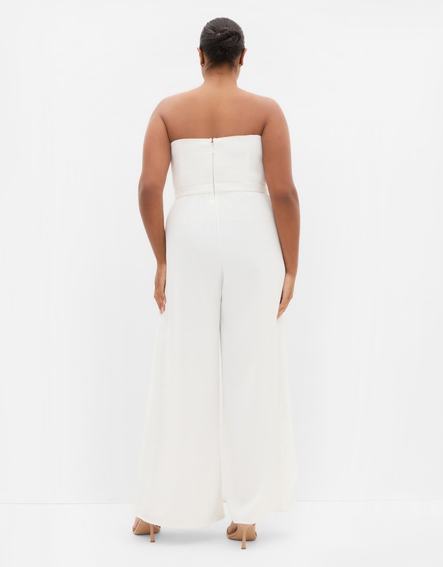 City Chic - Attract Strapless Jumpsuit