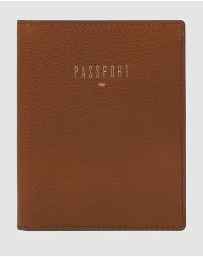 Fossil - Travel Brown Card Case