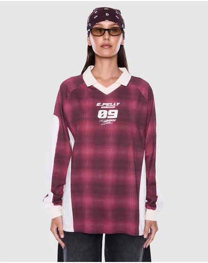 ENA PELLY - Josie Long Sleeve Polo