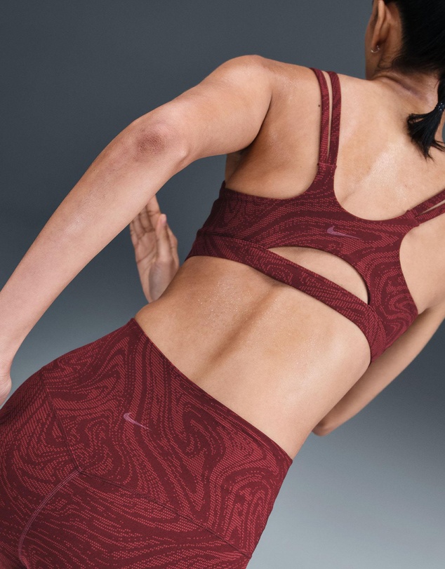 Nike - Zenvy Light-Support Padded Printed Sports Bra