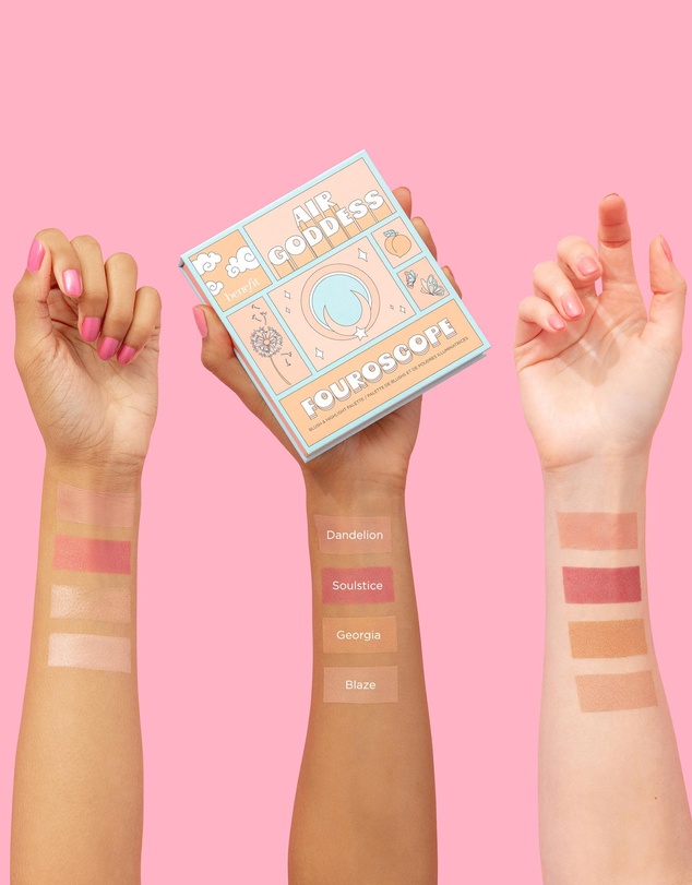 Benefit Cosmetics - Fouroscope 2021 4 Square Palette 3 Air Goddess