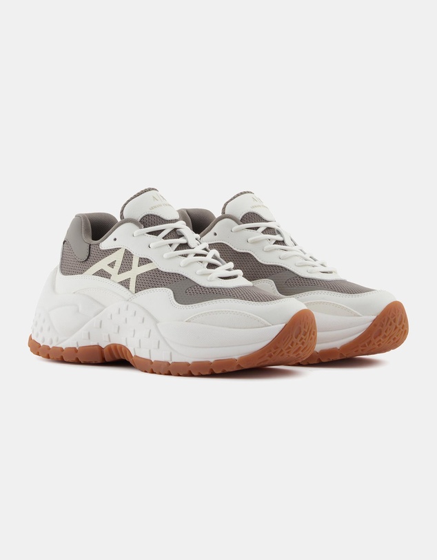 Armani Exchange - Vedder Microsuede Sneakers