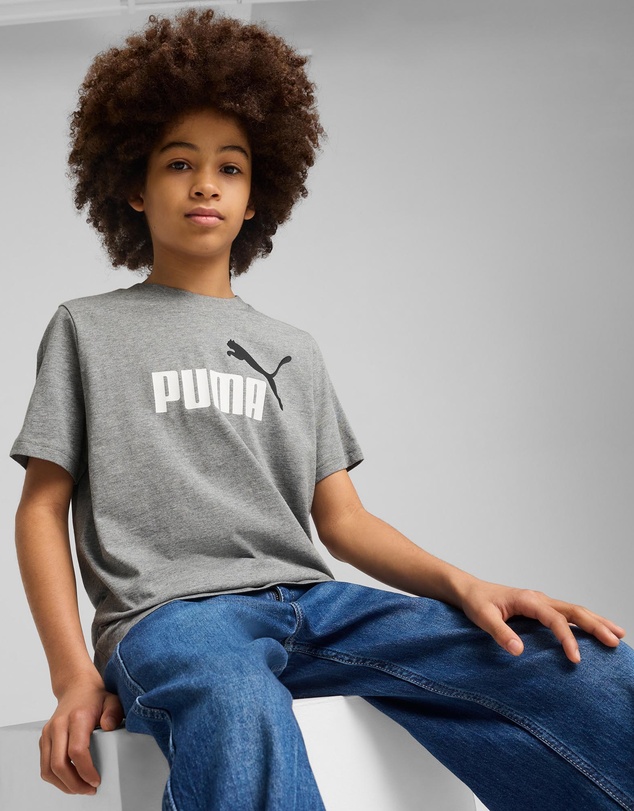 Puma - Essentials 2 Color No. 1 Logo Tee - Teens