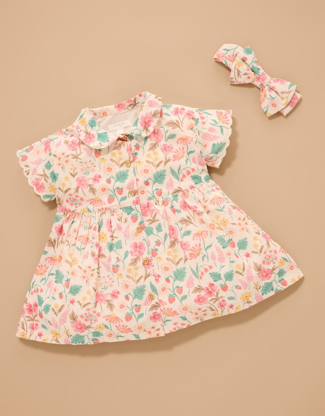 Purebaby - Bow Headband- Kids-Babies