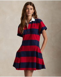 Polo Ralph Lauren - Striped Cotton Jersey Rugby Dress - ICONIC EXCLUSIVE
