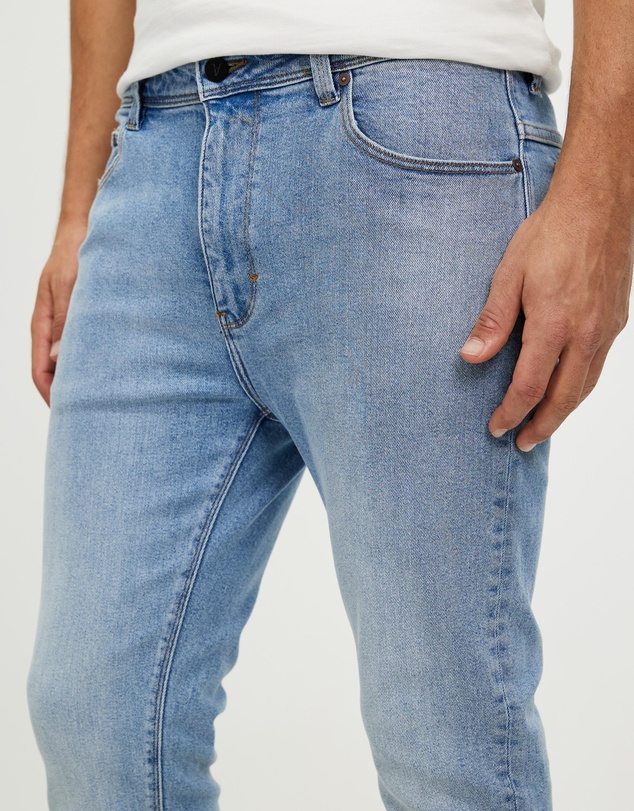 Abrand - A Dropped Skinny Turn Up Jeans