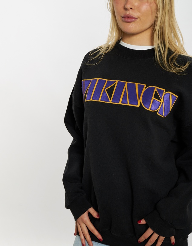 Vintage by The Real Deal - Pre Loved - 90s NFL Minnesota Vikings Sweatshirt