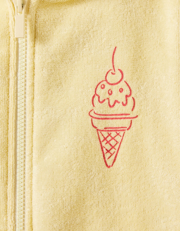 Cotton On Kids - Baby Zip Through Hooded Towel