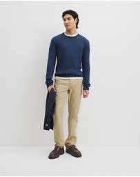 Country Road - Long Sleeve Cotton Crew Neck Knit