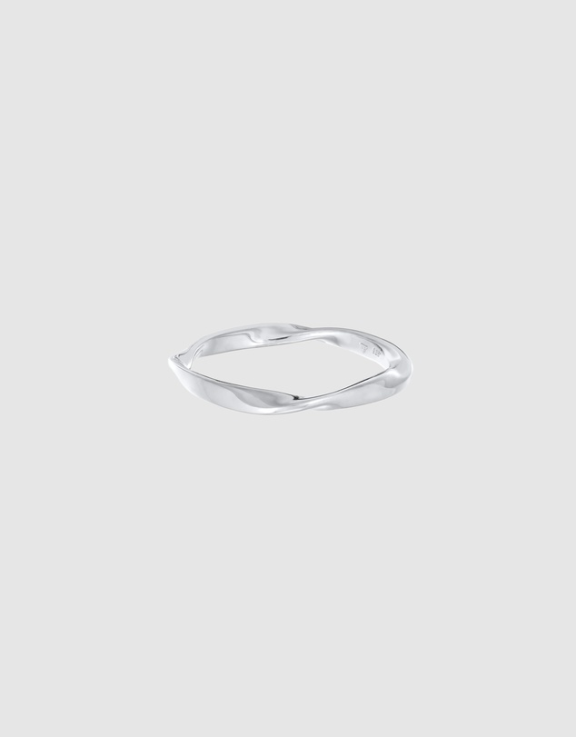 Elli Jewelry - Twisted Stacking Ring in 925 Silver