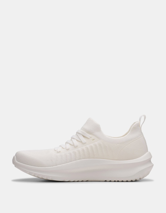 Clarks - Solevana Lace White