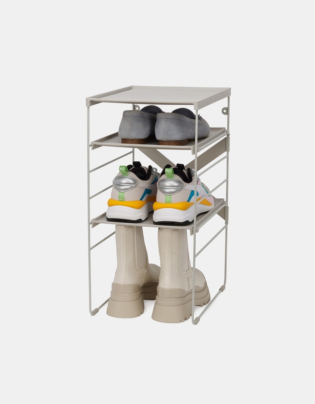 Joseph Joseph - Level™ Adjustable Shoe Rack - Stores 4 Pairs