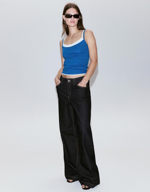M.N.G - Combination Top with Thin Straps