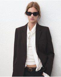 M.N.G - Pinstripe Suit Blazer
