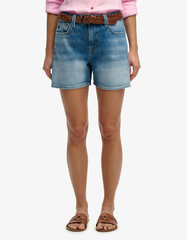 Superdry - Mid Rise Denim Short