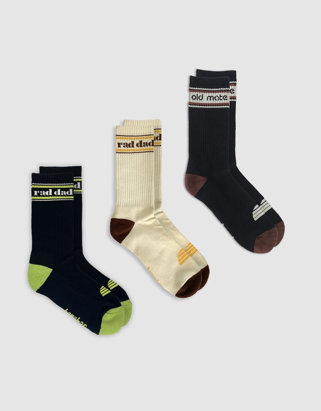 Banabae - Rad Dad Trifecta Sock Pack