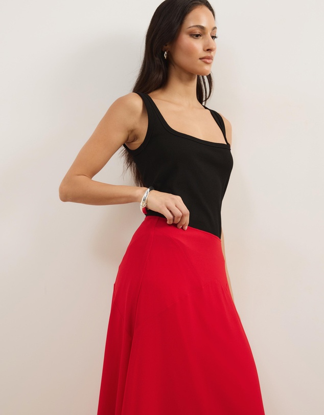 Atmos&Here - Tara Chiffon Maxi Skirt