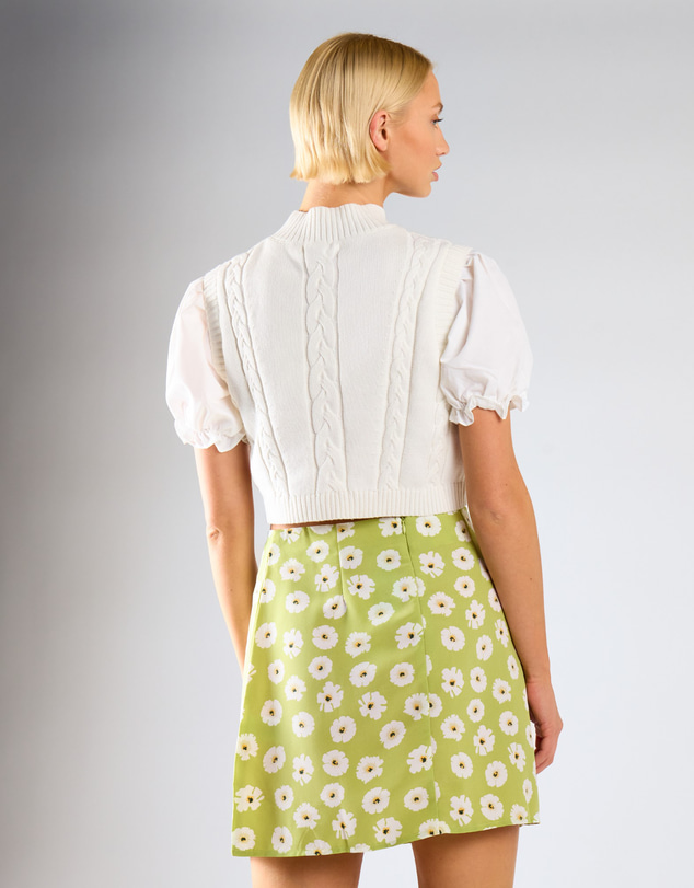 Glamorous - Print A-Line Mini Skirt