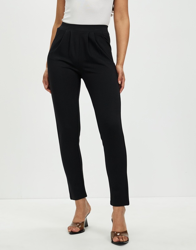Mossée - Chloe Elastic Waist Work Pants
