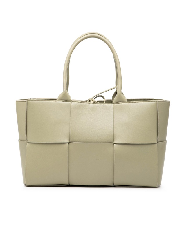 Pre-Loved by Azura Reborn - Pre-Loved Small Nappa Maxi Intrecciato Arco Tote