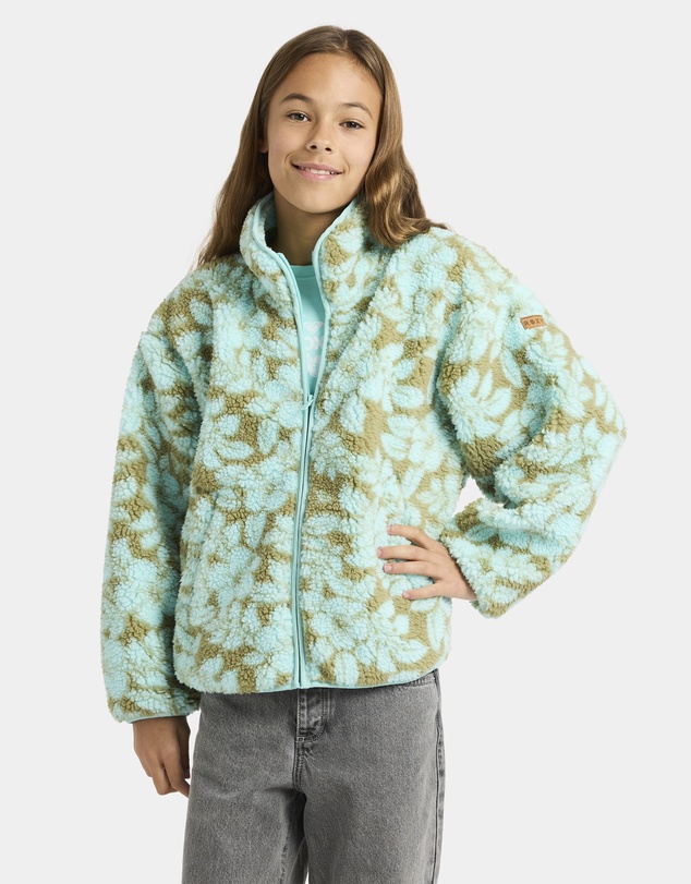 Roxy - Girls 4 to 16 Like Electricity Fleece Jacket