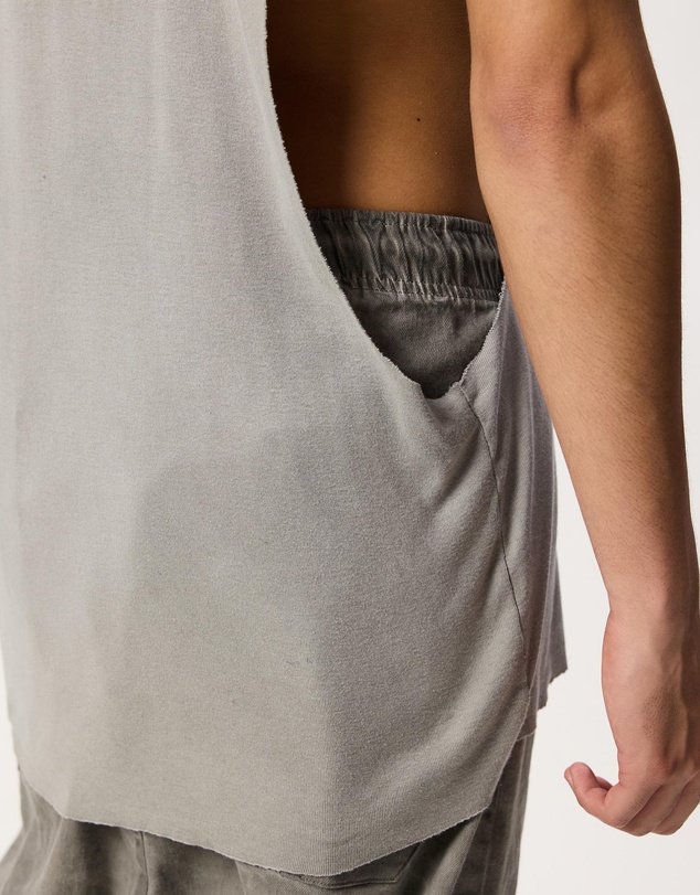 Surrounded By Ghosts - The Titanium Rib Knit Muscle T-Shirt
