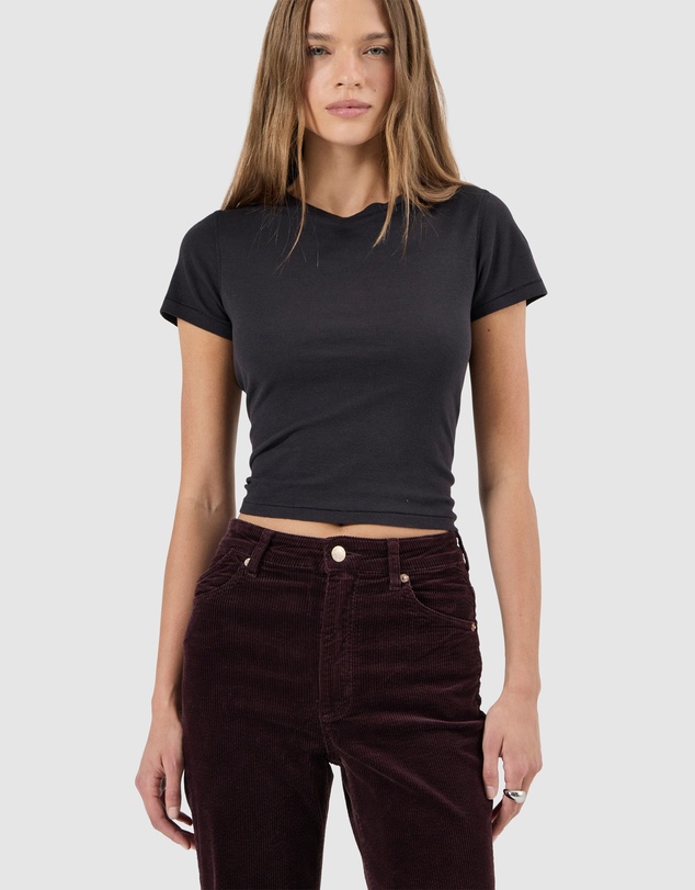 Rolla's - Eastcoast Flare Jean - Dark Cherry Cord